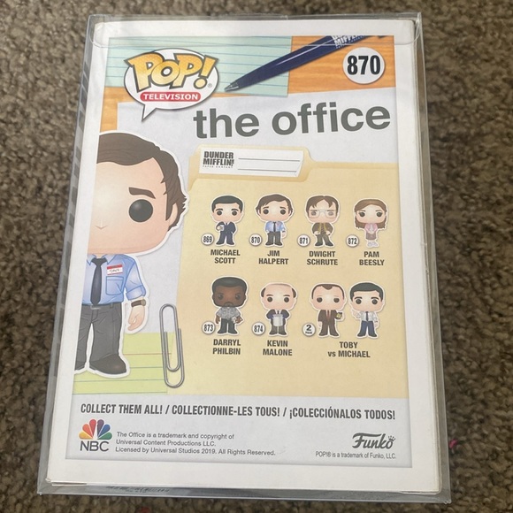 Chase funko pop the office Jim Halpert - Picture 4 of 7
